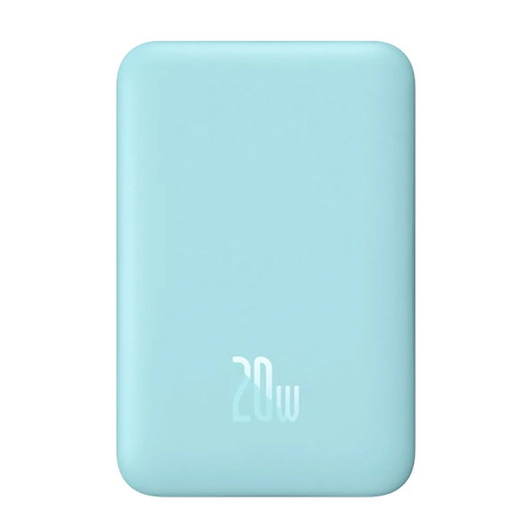 Зовнішній акумулятор Baseus Magnetic Mini Air 10000mAh 20W Blue (P10059001313-00)