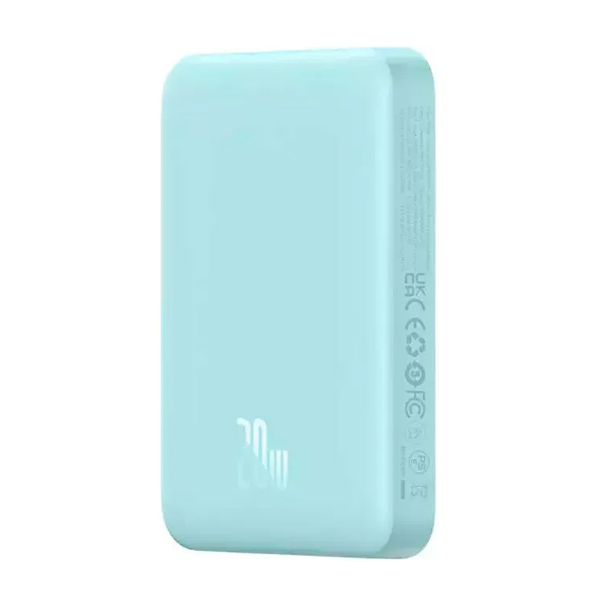 Зовнішній акумулятор Baseus Magnetic Mini Air 10000mAh 20W Blue (P10059001313-00)