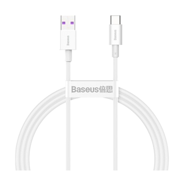 Кабель Baseus Superior Series Fast Charging 66W Type-C 1m White (CATYS-02)