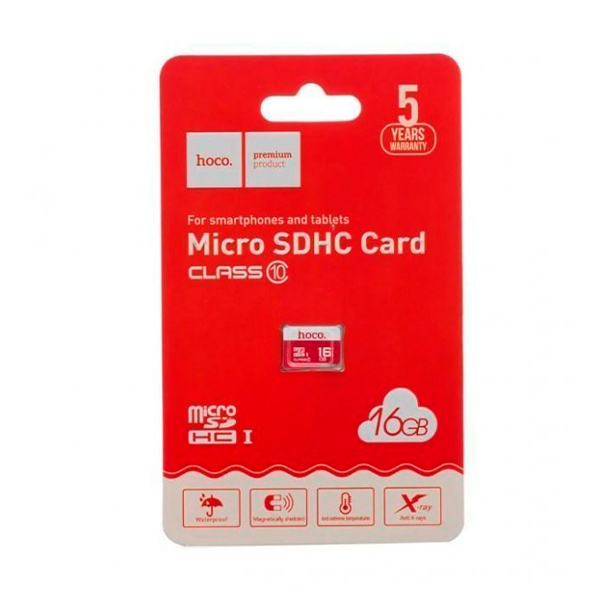 Карта пам'яті Hoco 16 GB microSDHC Class 10 UHS-I