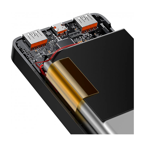 Зовнішній акумулятор Baseus Bipow Digital Display 10000mAh 20W Black (PPDML-L01)