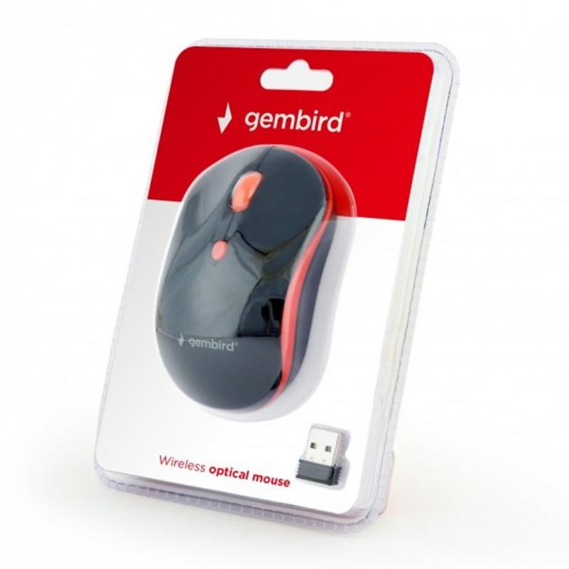 Безпровідна мишка Gembird MUSW-4B-03-R