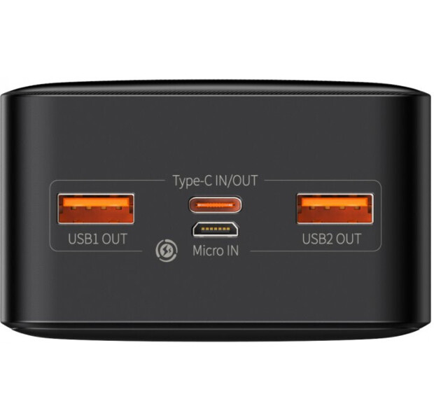 Внешний аккумулятор Baseus Bipow Digital Display Powerbank 20W 30000mAh Black (PPBD050401)