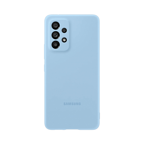 Чохол накладка Samsung A536 Galaxy A53 5G Silicone Cover Artic Blue (EF-PA536TLEG)