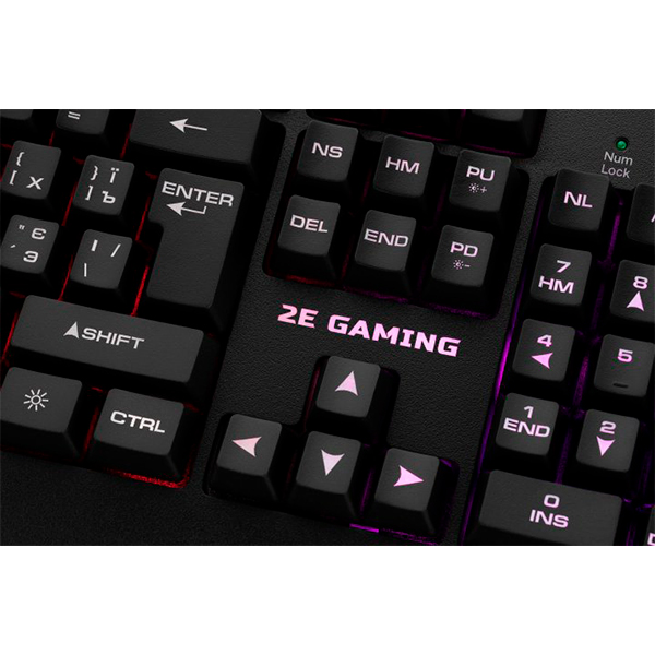 Клавіатура 2E Gaming KG330 LED USB Black (2E-KG330UBK)