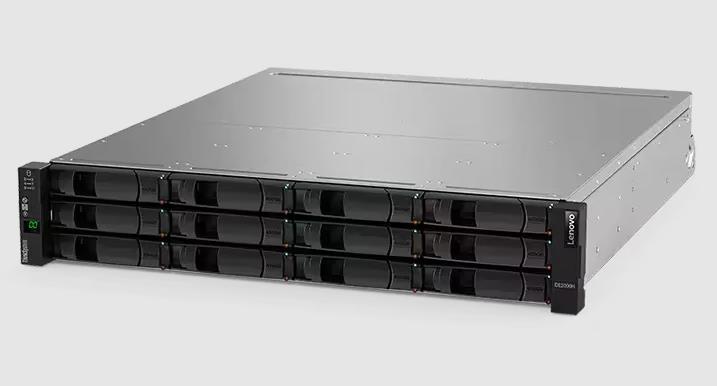 Система зберігання даних Lenovo ThinkSystem DE2000H Hybrid Flash Array 2U12, LFF V2, 10/25Gbit, 12x18TB, 3 роки гарантія
