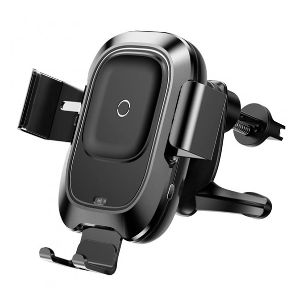 Автодержатель для телефона Baseus Smart Vehicle Car Wireless Charger Black (WXZN-01)