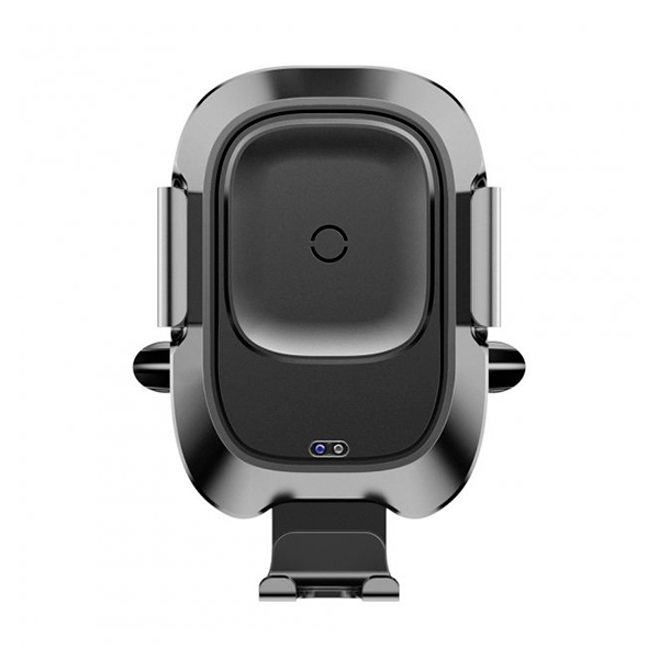 Автотримач для телефона з бездротовою зарядкою Baseus Smart Vehicle Car Wireless Charger Black (WXZN-01)