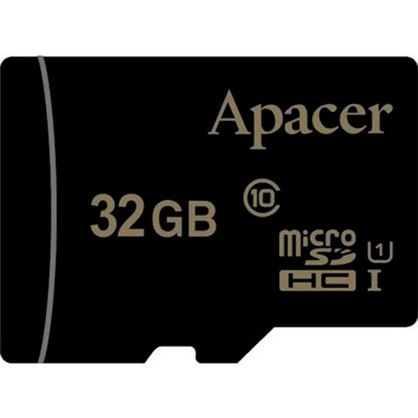 Карта пам'яті Apacer 32 GB microSDHC Class 10 UHS-I AP32GMCSH10U1-RA