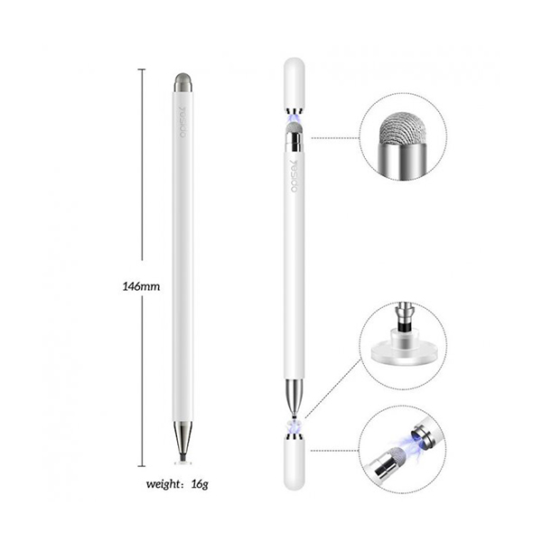 Ручка-стилус YESIDO ST02 White