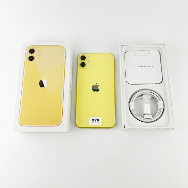 Apple iPhone 11 64GB Yellow Б/У №676 (стан 8/10)