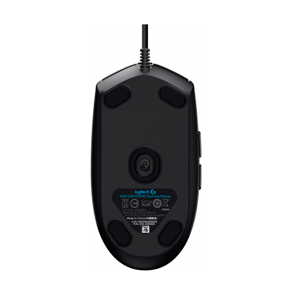 Провідна мишка Logitech G102 Lightsync USB Black (910-005823)