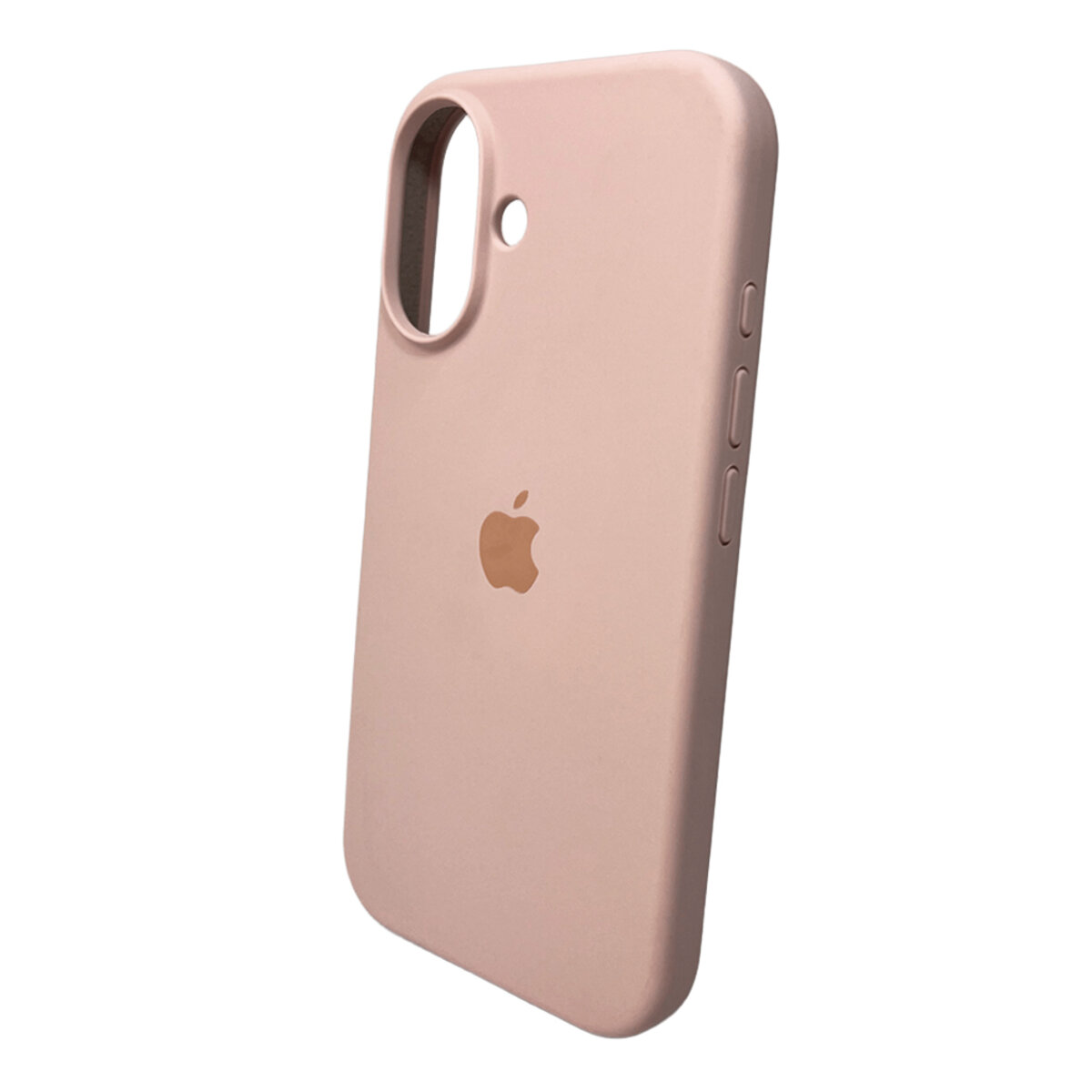 Чохол для смартфона Silicone Full Case AA Open Cam for Apple iPhone 16 15,Pink Sand
