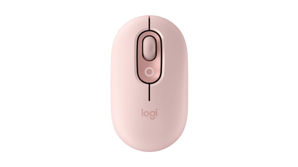 Миша бездротова Logitech Pop Mouse with Emoji Rose (910-007413)