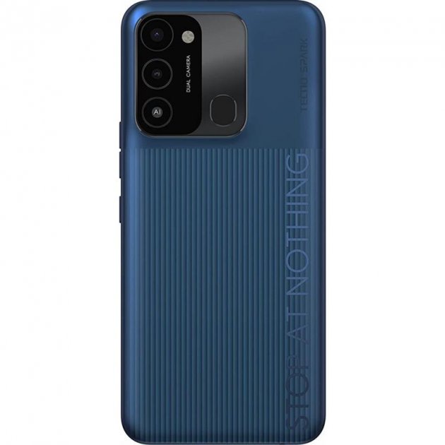 Смартфон Tecno Spark Go 2022 (KG5m) 2/32GB NFC Dual Sim Atlantic Blue (4895180776953)