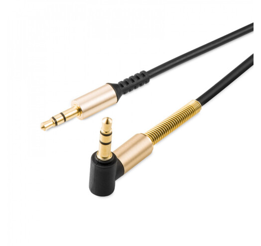 Аудіо кабель 3.5mm - 3.5 mm Hoco UPA02 1M Black