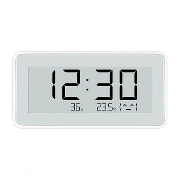 Годинник з метеопоказаннями MiJia Temperature Humidity Monitoring Meter Electronic Thermometer LYWSD02MMC