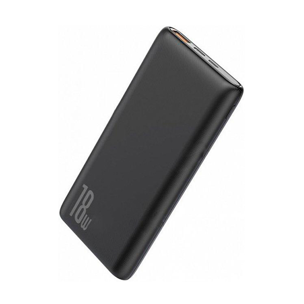 Внешний аккумулятор Baseus Bipow Quick Charge PD+QC 10000mAh 18W Black (PPDML-01)