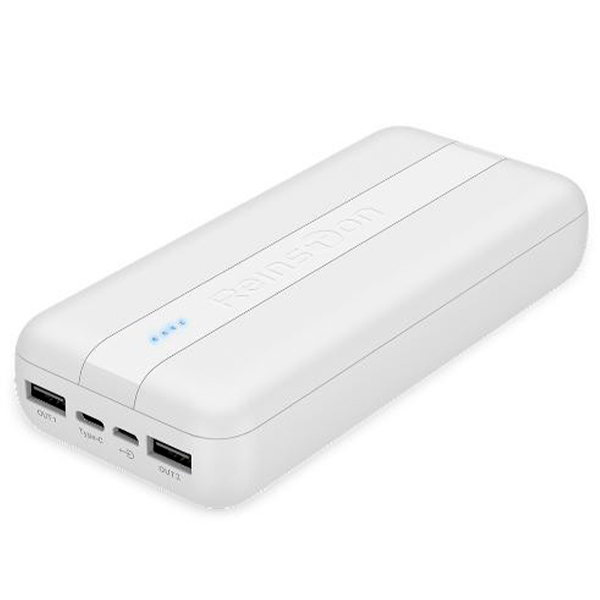 Зовнішній акумулятор Reinston EPB028 20000mAh White