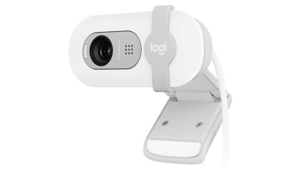 Веб-камера Logitech Brio 100 Off White (960-001617)