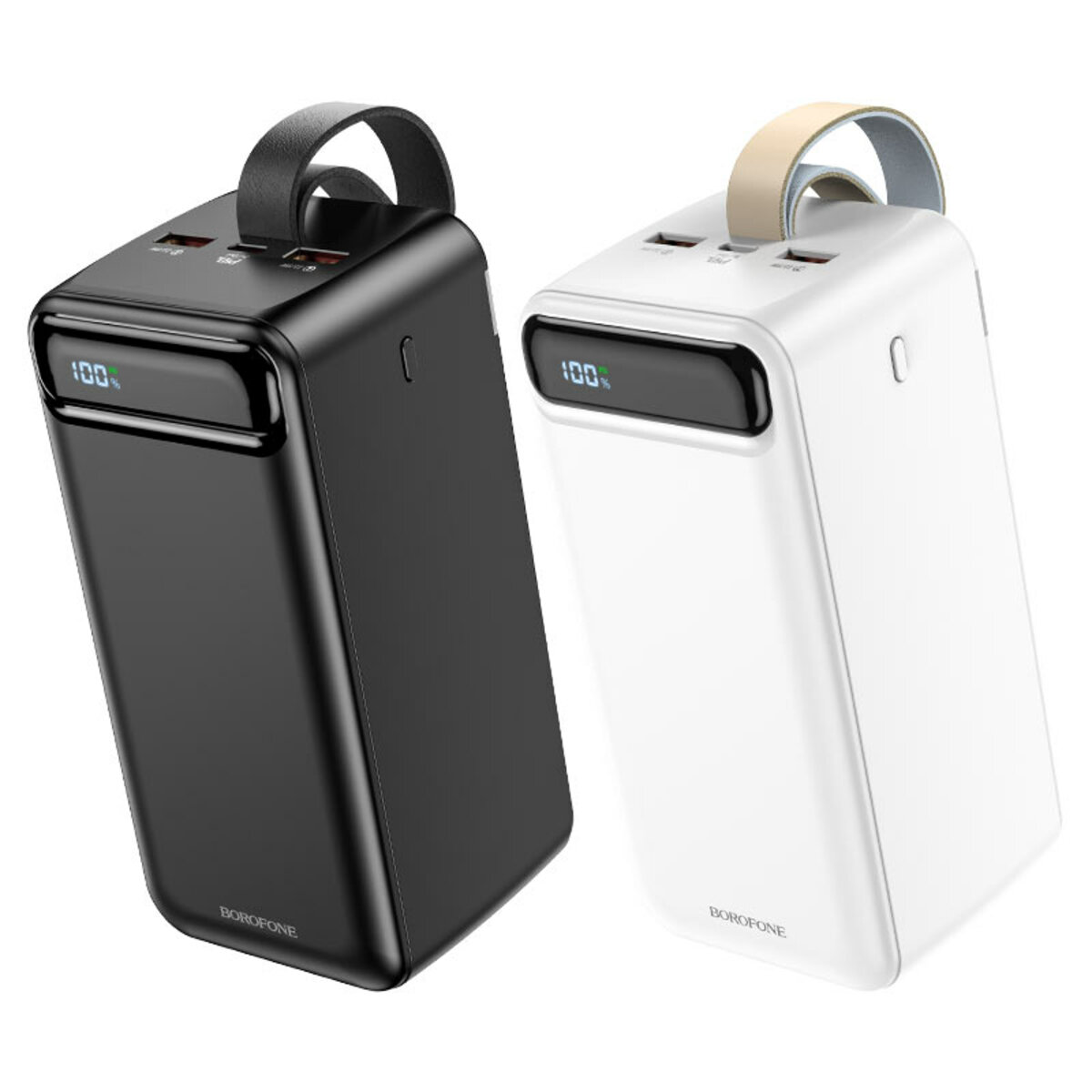 Зовнішній акумулятор BOROFONE BJ14D Course 22.5W+PD20W fully compatible power bank(50000mAh) White