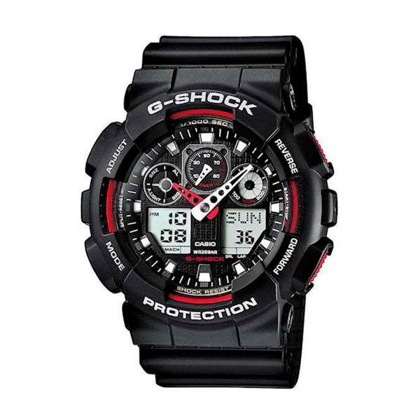 Годинник Casio G-Shock GA-100-1A4ER Black