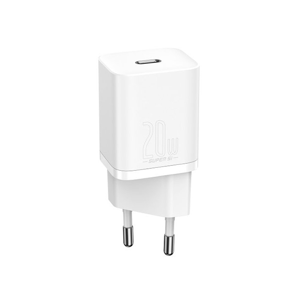 СЗУ Baseus Super Si Quick Charger 20W Sets White (CCSUP-B02)