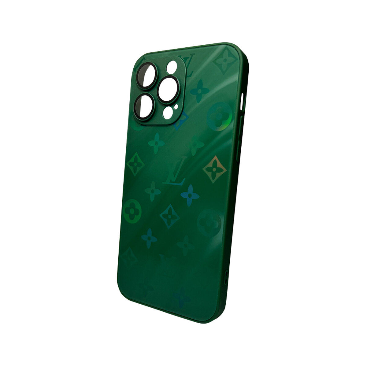 Чохол для смартфона AG Glass Gradient LV Frame for Apple iPhone 12 Pro Max Cangling Green