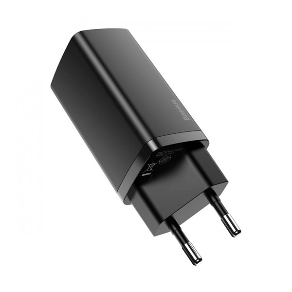 МЗП Baseus GaN2 Lite Quick Charger C+U 65W (CCGAN2L-B01) Black