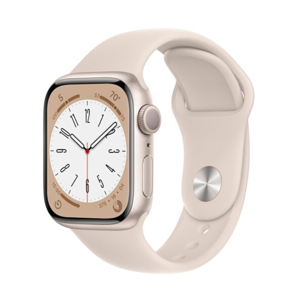 Смарт-годинник Apple Watch Series 8 41mm Starlight (MNU93) S/M