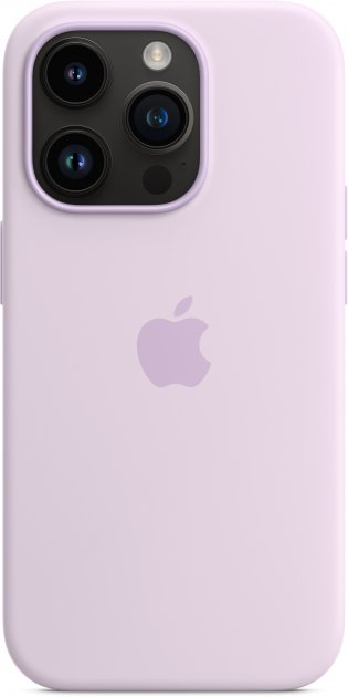Чехол Apple iPhone 14 Pro Silicone Case with MagSafe Lilac (MPTJ3)
