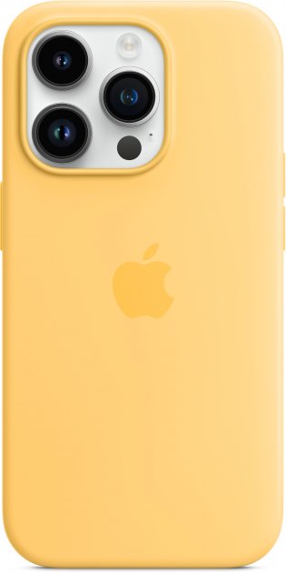 Чохол Apple iPhone 14 Pro Max Silicone Case with MagSafe Sunglow (MPU03)