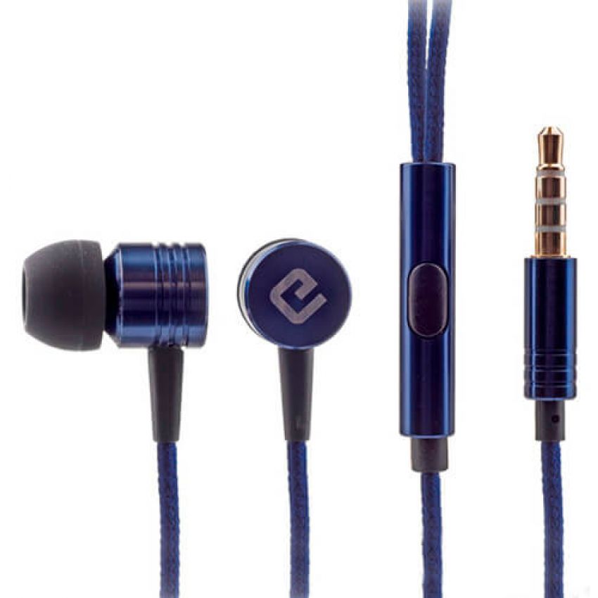 Навушники з мікрофоном ERGO ES-600i Minion Blue
