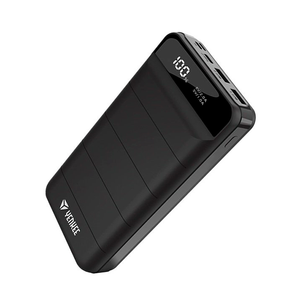 Внешний аккумулятор Yenkee YPB 3010-30000 mAh Li-pol+TYPE-C (Black) + USB-лампа XO Y1