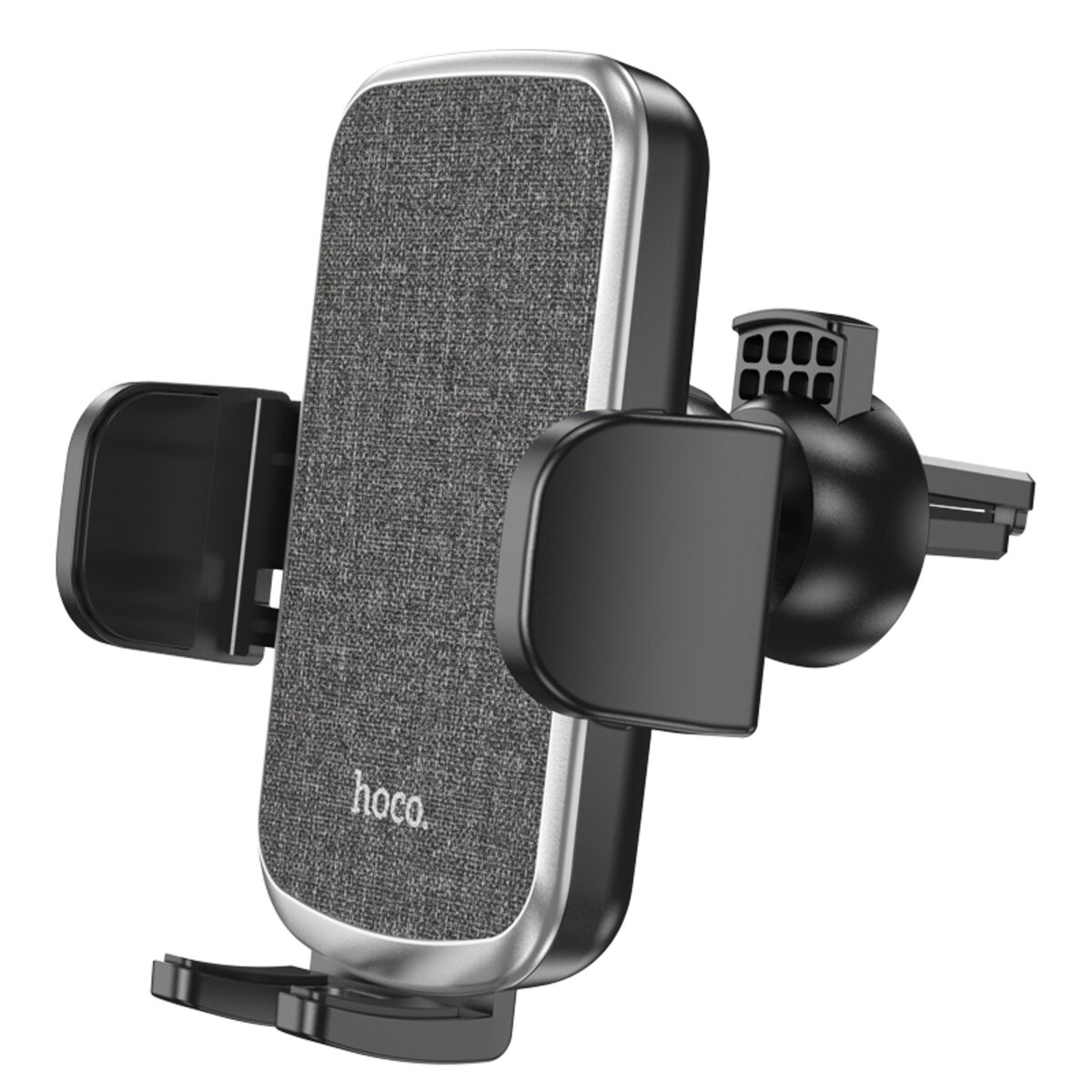 Автотримач для телефона HOCO CA94 Polaris push-type air outlet car holder Black