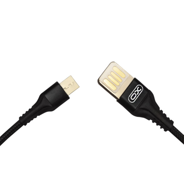 Кабель XO NB118 Micro USB 1m 2.1A Black