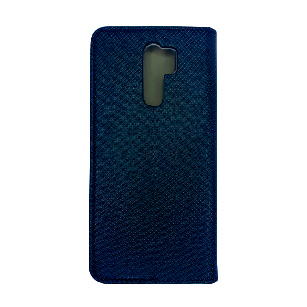 Чохол книжка Kira Slim Shell для Xiaomi Redmi 9 Dark Blue Perforation NEW