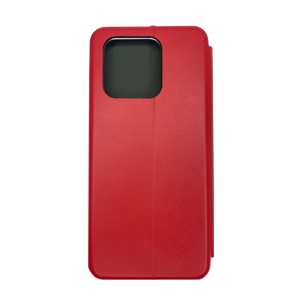 Чехол книжка Kira Slim Shell для Xiaomi Redmi 10C/Redmi 12C/Poco C40 Red