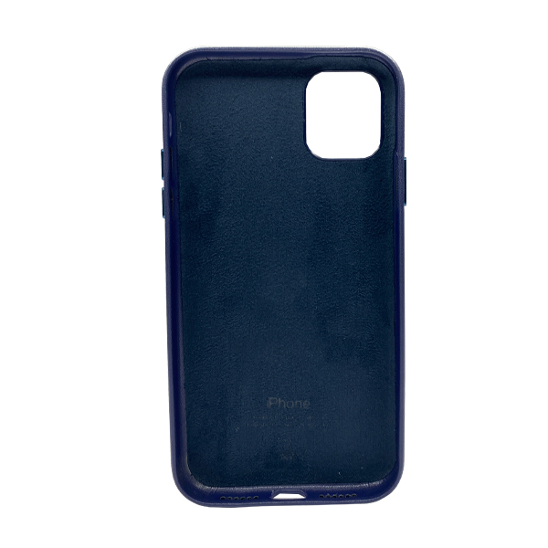 Чехол Leather Case для iPhone  11 Pro Max Indigo Blue