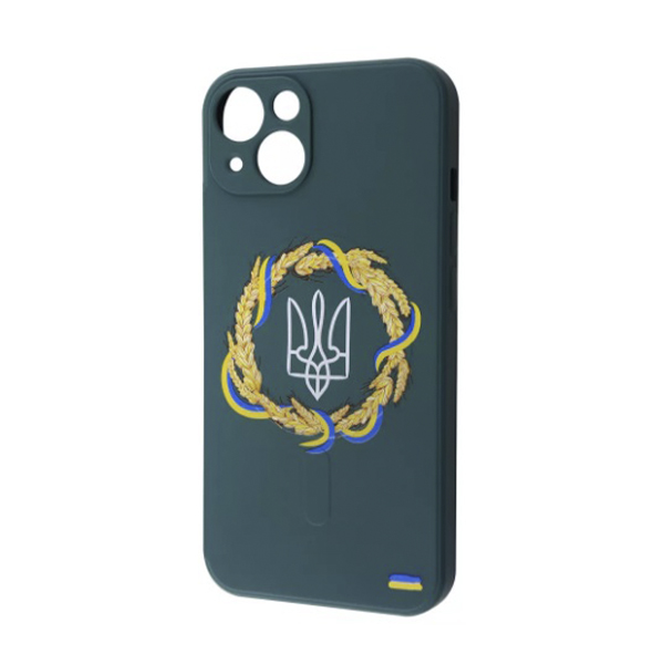 Чохол Wave Ukraine Edition Case для Apple iPhone 13/14 with MagSafe Coat of Arms