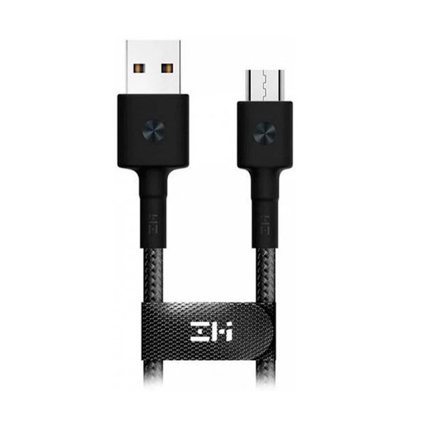 Кабель ZMI AL603 Micro USB Barieded Cable 1m Black