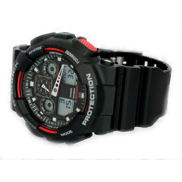 Годинник Casio G-Shock GA-100-1A4ER Black