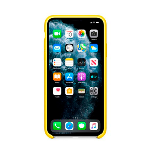 Чехол Soft Touch для Apple iPhone 11 Pro Max Yellow
