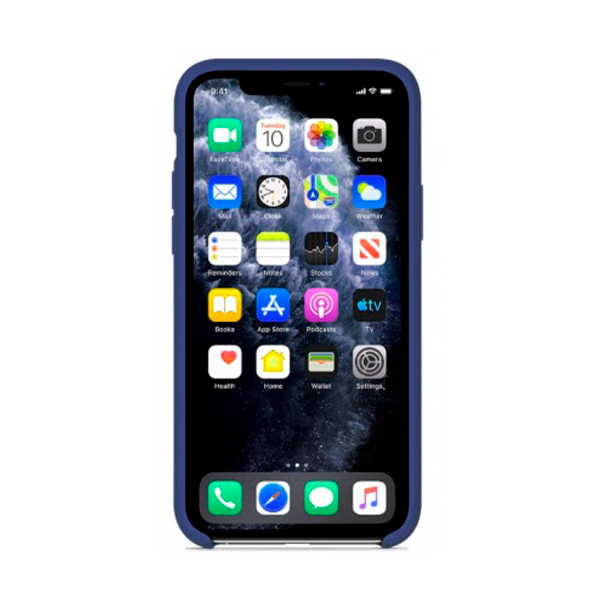 Чехол Soft Touch для Apple iPhone 11 Pro Max Deep Lake Blue