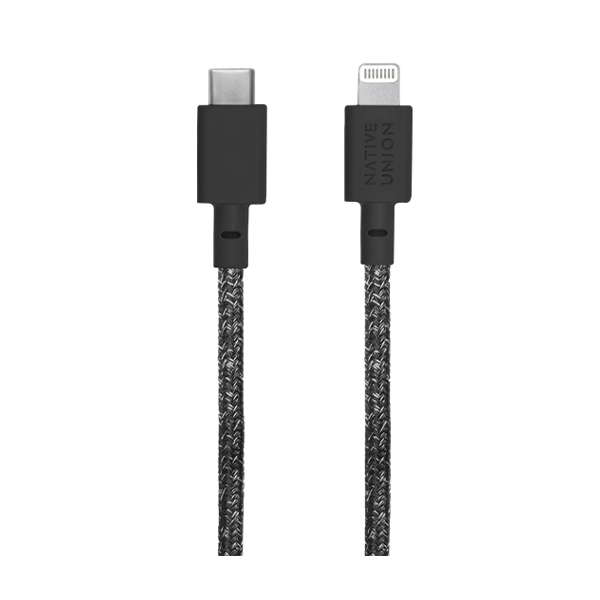 Кабель Native Union Belt Cable XL USB-C to Lightning Cosmos 3m (BELT-CL-CS-BK-3-NP)