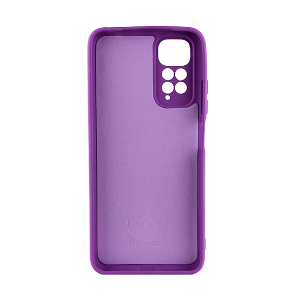 Чохол Original Soft Touch Case for Xiaomi Redmi 10/Note 11 4G Violet  with Camera Lens