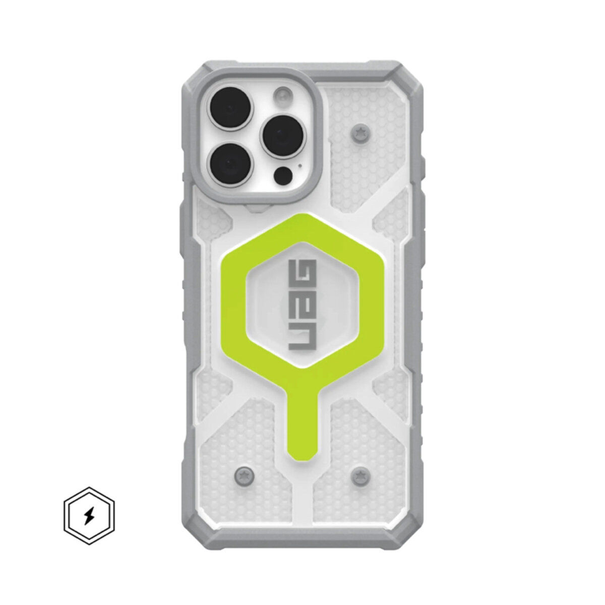 Чохол для смартфона UAG AAA Pathfinder Mag Clear for Apple iPhone 16 Pro Max All Light Green