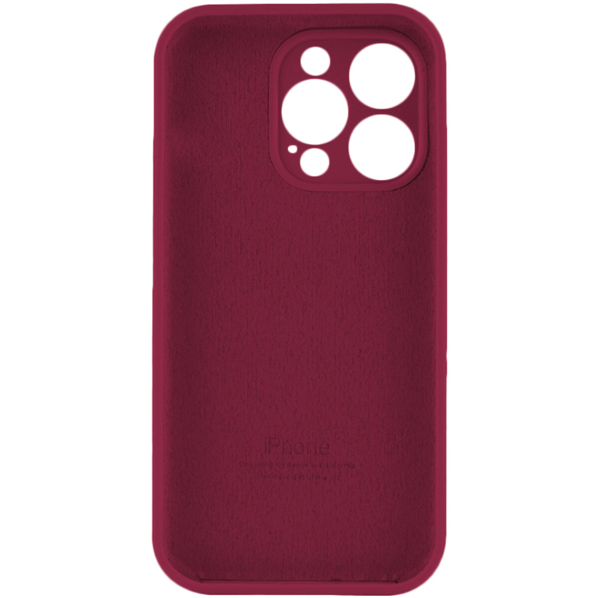 Чохол для смартфона Silicone Full Case AA Camera Protect for Apple iPhone 16 Pro Max 47,Plum