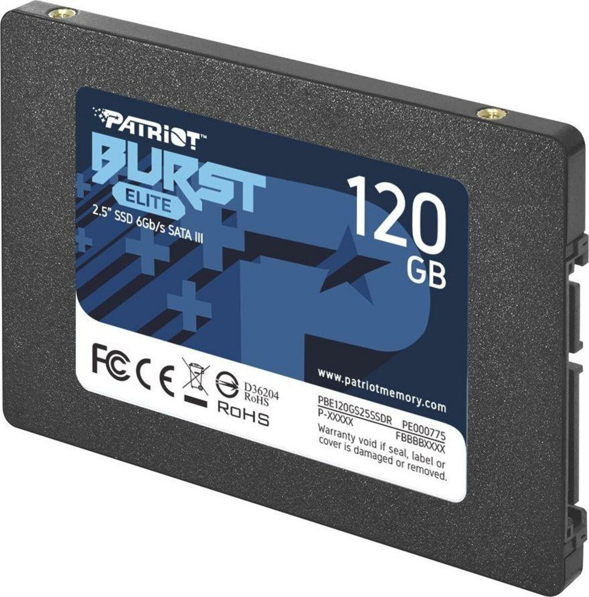 SSD Patriot Burst Elite 120GB 2.5" 7mm SATAIII TLC 3D