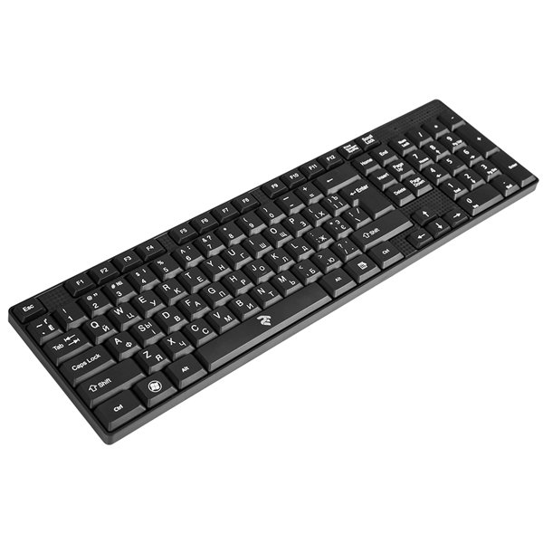 IT/kbrd Клавиатура 2E KS 106 USB Black (2E-KS106UB)